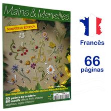 Revista Mains & Merveilles L'ABC de La Broderie (O ABC do Bordado)