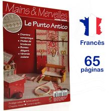 Revista Mains & Merveilles Le Punto Antico (Bordados Pontos Antigos)