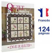 Livro Quilt Country - Envie de Quilter nº 56