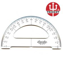 Transferidor Acrilico Trident 8115 180° - 15cm