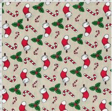 Tecido Estampado para Patchwork - Natal Fun Cor 2047 (0,50x1,40)