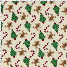 Tecido Estampado para Patchwork - Natal Fun Cor 2048 (0,50x1,40)