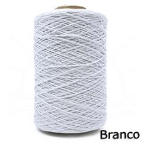 Barbante Apolo Eco nº08 1,8Kg 8001 branco