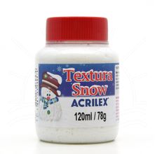 Textura Criativa Snow Acrilex 120ml - Neve Glitter