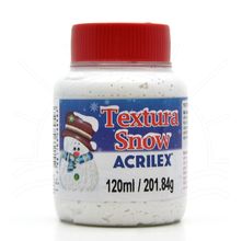 Textura Snow Acrilex 120 ml - Neve