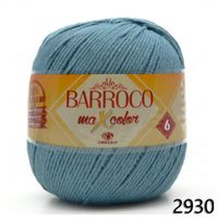 Barbante Barroco MaxColor nº06 200g - Cores 2019 2930 netuno