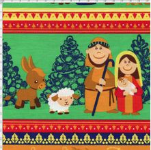 Tecido Estampado para Patchwork - Noite Feliz Cor 2040 (0,50x1,40)