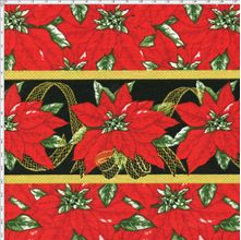 Tecido Estampado para Patchwork - Estrela de Natal Cor 01 (0,50x1,40)