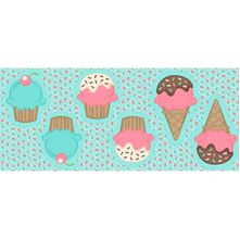 Tecido para Almofada - Pillows Cupcake (0,60x1,40)