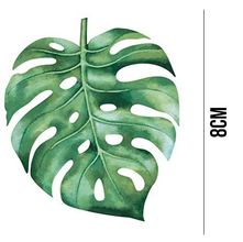 Aplique de MDF e Papel - Folha Costela de Adão APM8 - 1085