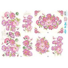 Slim Paper Decoupage Lili Negrão 33,8 x 47,3 cm - SPL1-005 Margaridas