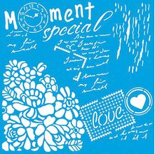 Stencil Litoarte Rose Ferreira 20 x 20 cm - STXX-007 Mixed Media Moment