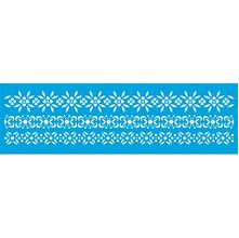 Stencil Litoarte 8,4 x 28,6 cm - STE-326 Barrado Renda