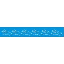 Stencil Litoarte 4,2 x 28,6 cm - STB-025 Flores Renda