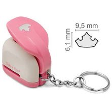 Chaveiro Mini Furador Coroa Princesas