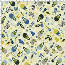 Tecido Estampado para Patchwork - Little Boy Cor 2131 (0,50x1,40)