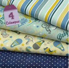 Kit de Tecido Little Boy (30x70) 4 Estampas