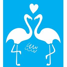 Stencil Jóia 15 x 20 cm - JC-1259 Flamingo
