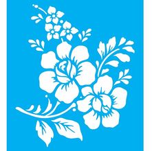 Stencil Jóia 15 x 20 cm - JC-1249 Flor
