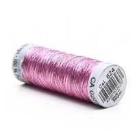 Linha Gutermann Bordado Metalizado 200m 624 - rosa