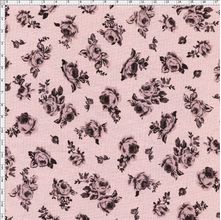 Tecido Estampado para Patchwork - Ibirapuera 694 Floral Rosê Cor 186 (0,50x1,40)