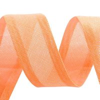Viés Neon Cinderela Liso Grosso 25mm - 20 Metros 93 - laranja flour