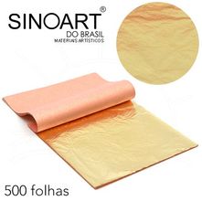 Folha Imitação Ouro - 500 Folhas