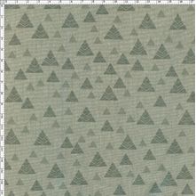 Tecido Estampado para Patchwork - Coleção Andina Composê Textura Lhamas Fundo Cinza (0,50x1,40)