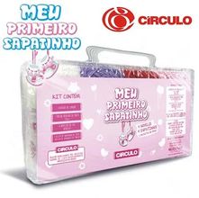 Kit Meu Primeiro Sapatinho Circulo - Menina