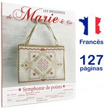 Livro Les Broderies de Marie e Cie nº 8 - Symphonie de Point (Sinfonia de Ponto)