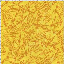 Tecido Estampado para Patchwork - Fantasia Airton Spengler: Textura Amarelo (0,50x1,40)