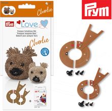 Kit Faz Pompom Prym - Urso Charlie