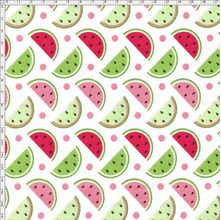 Tecido Estampado para Patchwork - Melan & Cia: Fatias Multicolor (0,50x1,40)