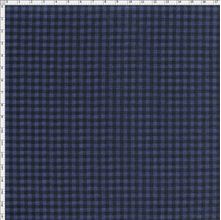 Tecido Estampado para Patchwork - Xadrez Noturno (0,50x1,40)