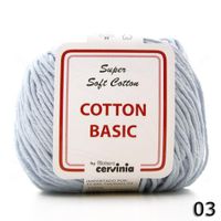 Fio Super Soft Cotton Basic 50g - Bastex Artesanatos - Loja Especializada  em Fios de Malhas, Lãs, Linhas e Barbantes