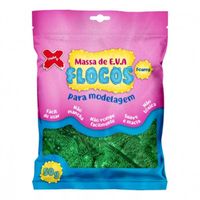 Massa de EVA Flocos 50g Make + Verde escuro - 13.043