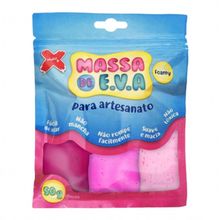 Massa de EVA 50g 3 Cores Make + | Tons de Rosa