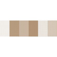 Tecido Estampado para Patchwork - Faixa Criativa Poá Areia (0,50x1,40)