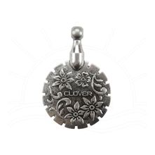 Cortador de Linhas Pingente Antique Silver Clover-454