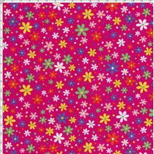 Tecido Estampado para Patchwork - Afonso Franco: Flores Cor 03 (0,50x1,40)