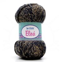 Fio Cisne Eloá 100g 530 dourado/preto