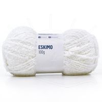 Fio Eskimo Pingouin 100g 002 branco