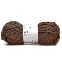 Fio Silky Pingouin 100g - Acrílico e Lã Natural 5794 hierro