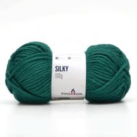 Fio Silky Pingouin 100g - Acrílico e Lã Natural 2610 floresta