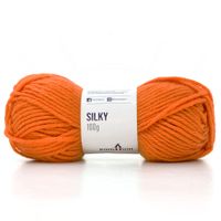 Fio Silky Pingouin 100g - Acrílico e Lã Natural 5277 alvorada