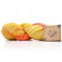 Lã Merino Fingering 4ply 100g - Tingimento Artístico 471 sunset