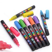 Kit Caneta Posca com Glitter PC-3ML - 8 Cores