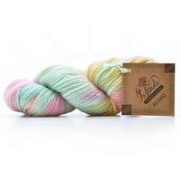 Lã Merino Worsted 100g - Tingimento Artístico 180 marshmallow