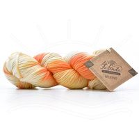 Lã Merino Worsted 100g - Tingimento Artístico 181 pêssego