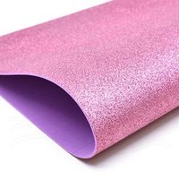 Placa de EVA Glitter 40 x 60cm | Make + Rosa claro